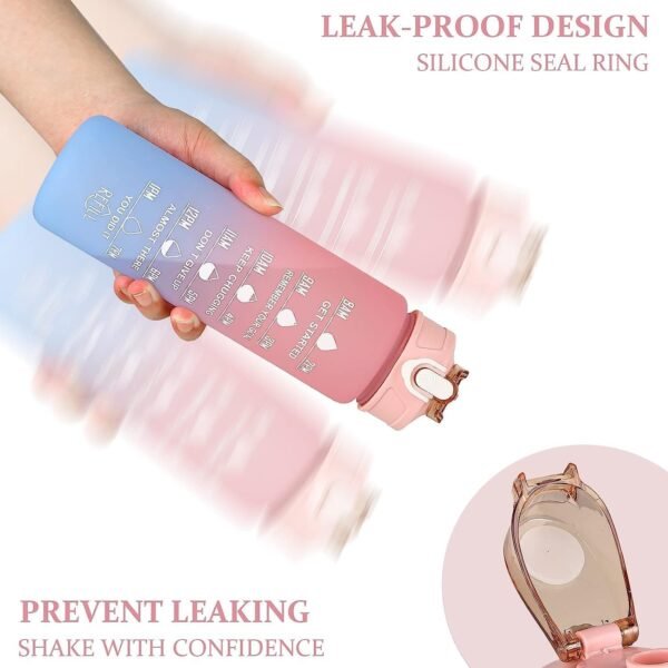 knowyourhomeneeds (combo 3) Leakproof Water Bottle – Durable, BPA-Free & Perfect for Hydration - Image 4